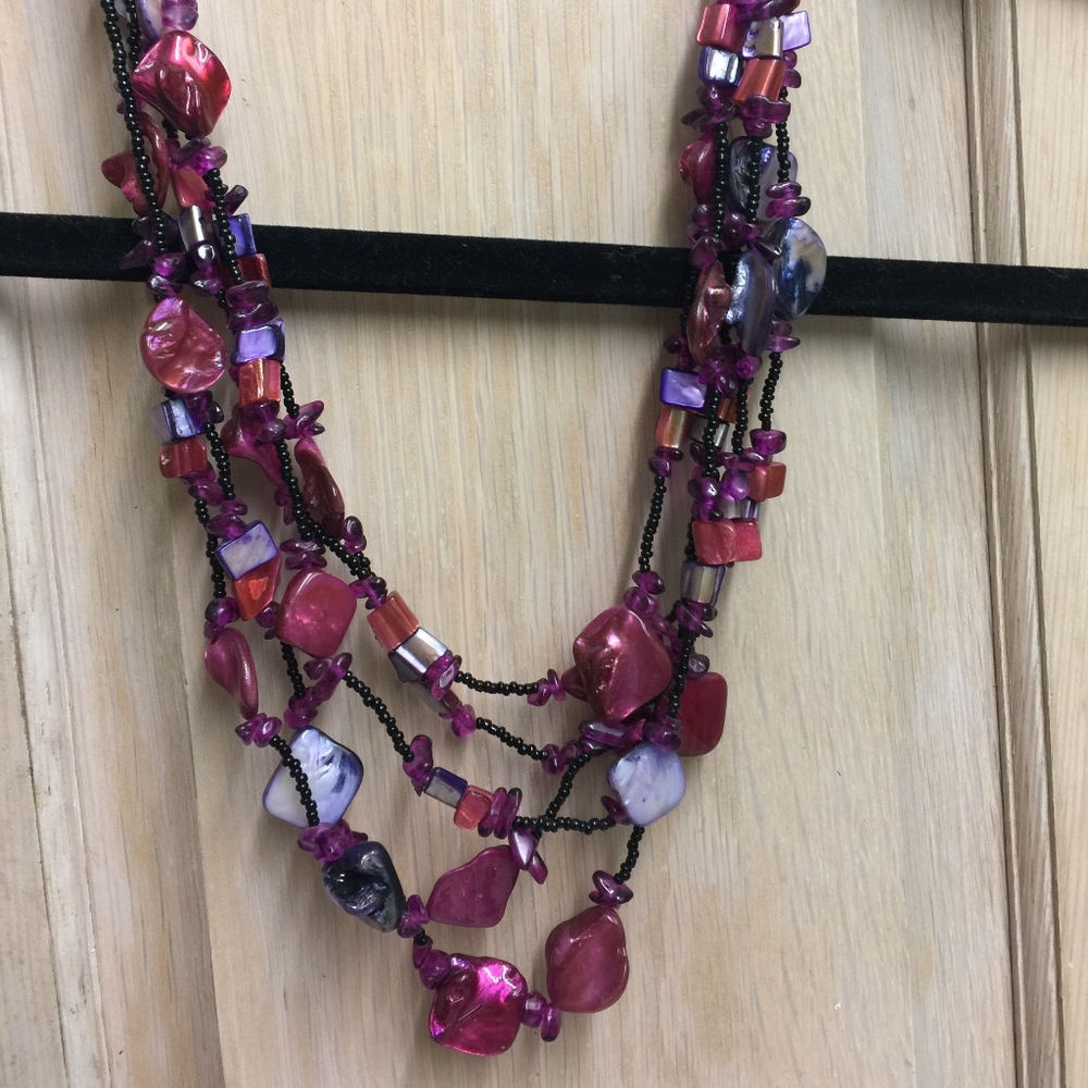 Chico's Layered  Statement Necklace